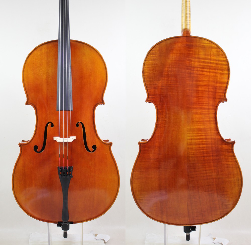 Best Model ! A Stradivari Style Cello 1/4 Size, Deep Tone #8272