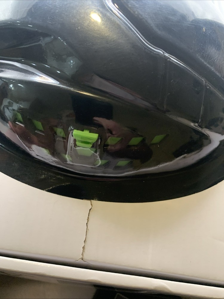 GREEN DEVIL Matrix Full Brim Hard Hat with Headlight Vented Construction Safe...