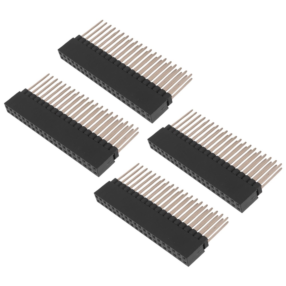 2 x 20 (40 Pin) Stack Head for A+/ B+/ Pi 2/ Pi 3 Extra High Head (Pack 7007