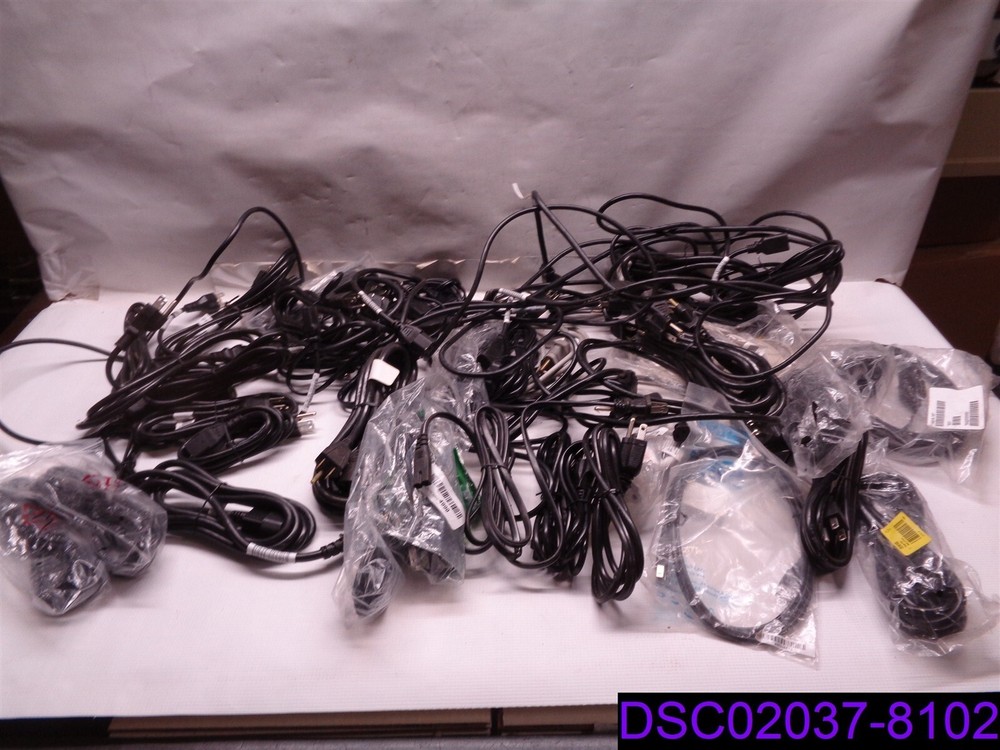 Qty = 49: Electronics Adapters and Cables Mixed Lot