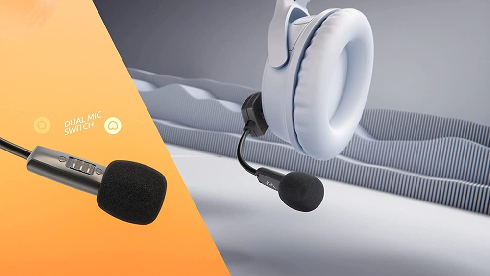 Antlion Audio Modmic Wireless Attachable Boom Microphone for Headphones - Com...