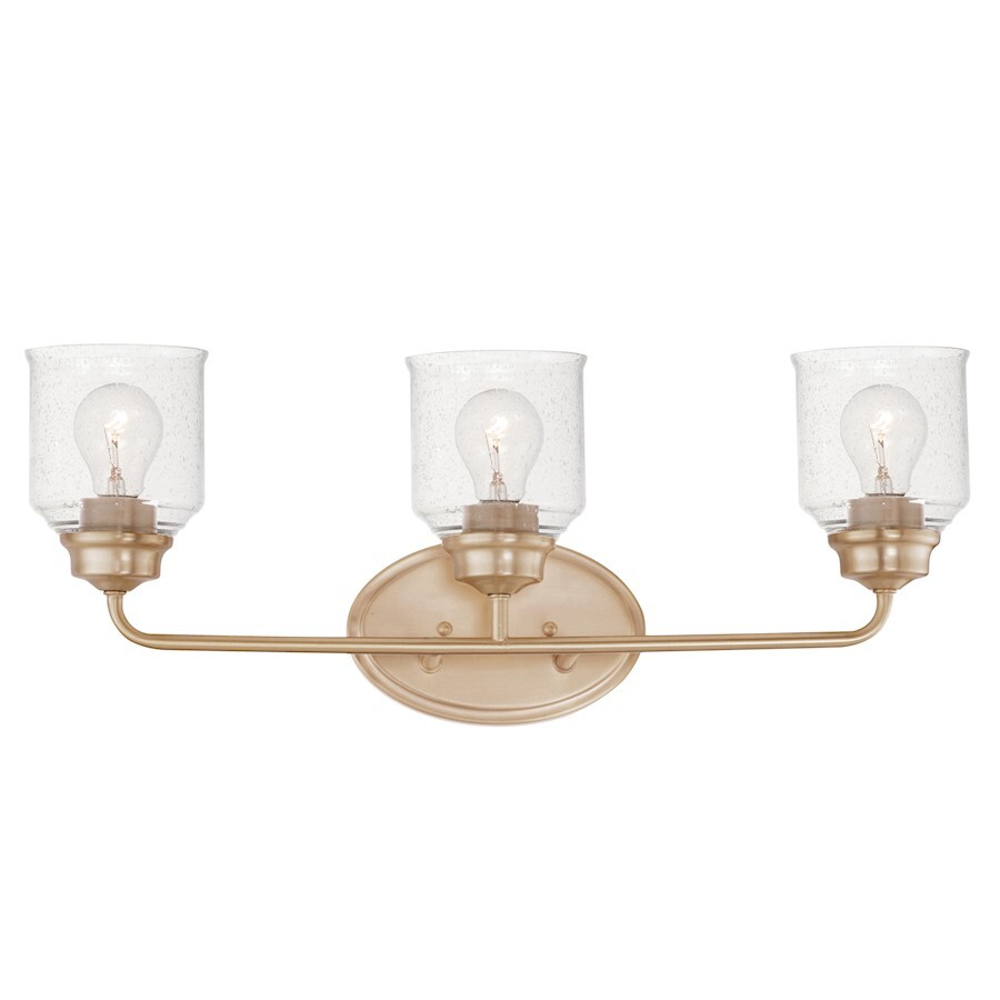 Maxim Lighting Acadia 3 Light Bath Vanity, Heritage - 12263CDHR