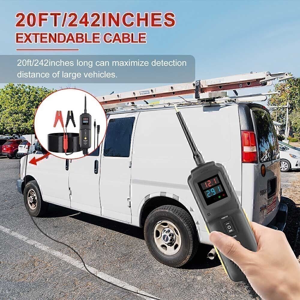 Circuit Tester Electrical System Diagnosis Fuel Injector Clean Current Detecter