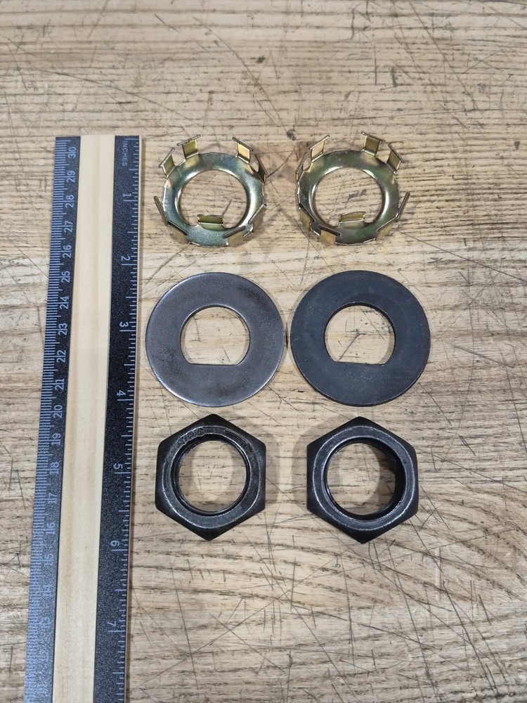 Trailer Retainer Cage D Washer Kit for Round Spindle End Cotter Dexter Axle