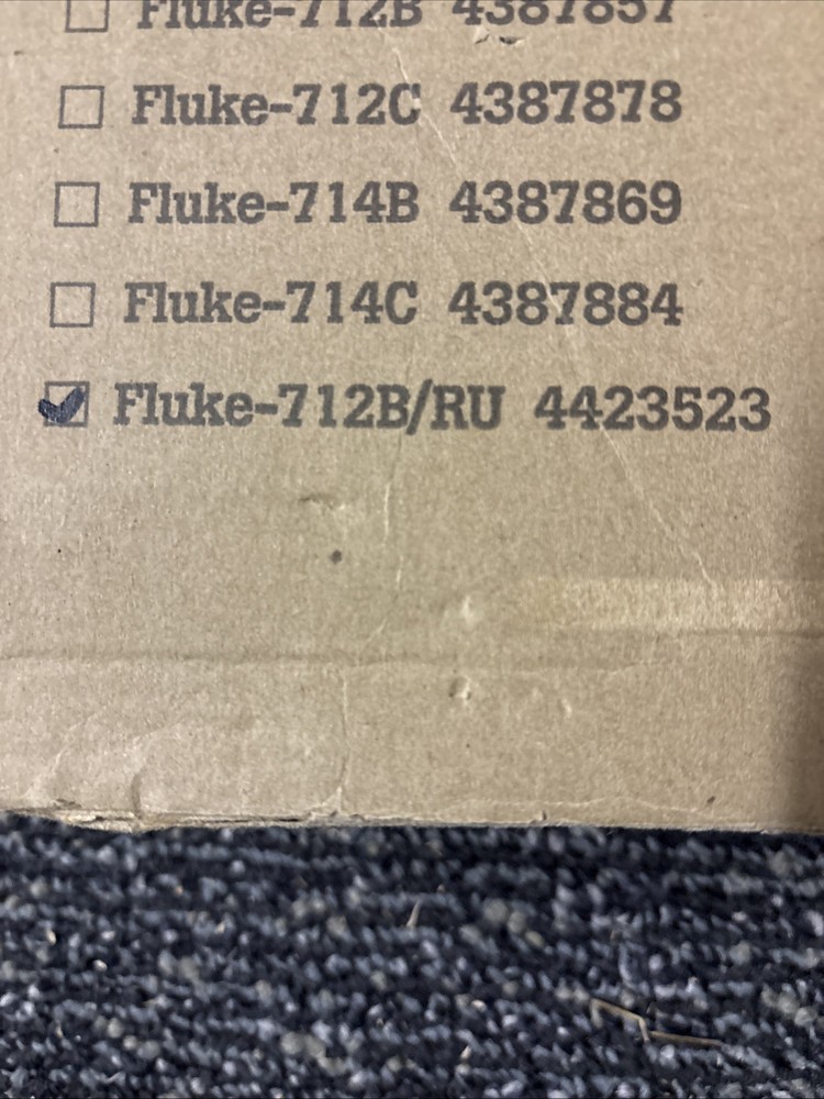 Fluke-712B Temperature Calibrator,Rtd,Nist