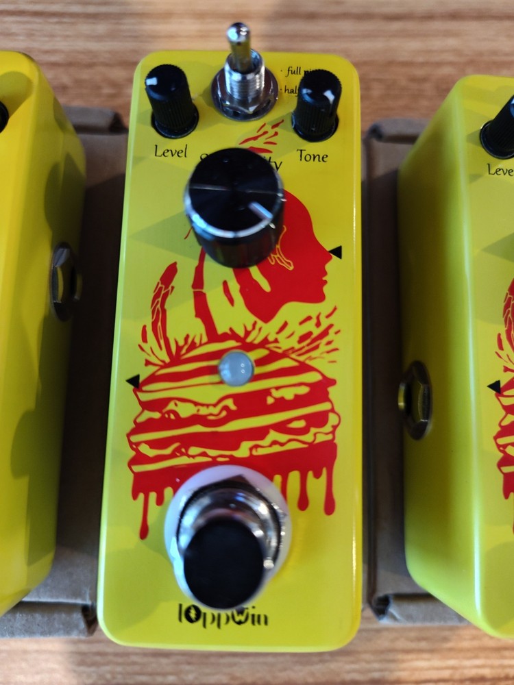 IOppwin Yellow Comp Optical Compressor Electric Guitar Effect Pedal True Bypass