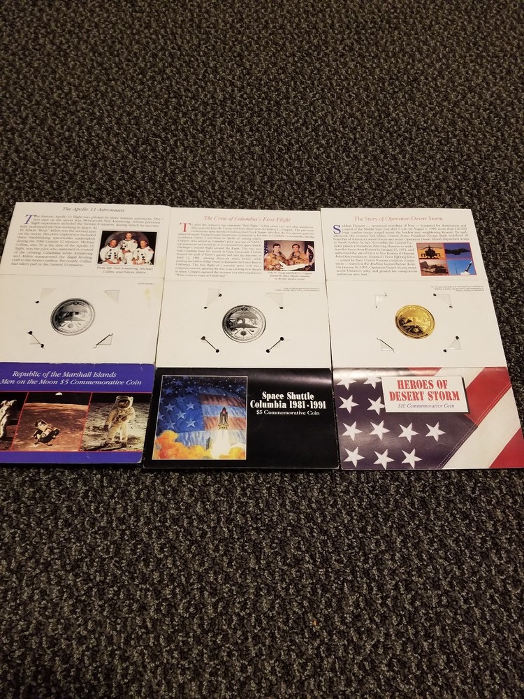 Space Shuttle Conmemorative Coin