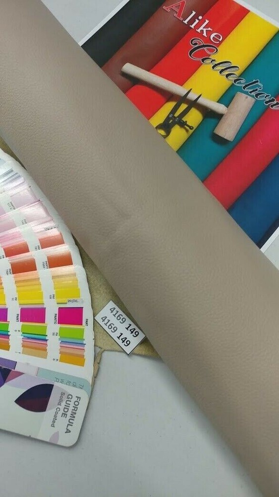 PRACTICAL BEIGE LEATHER COWHIDE 2-3 oz 48+ sqf FULL HIDE #4169-149