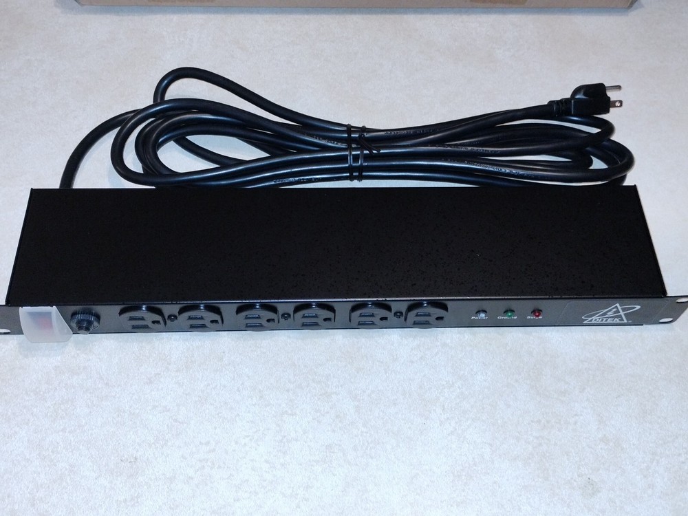 DITEK RACK MOUNT AC POWER SURGE PROTECTOR DTK-RMAC12