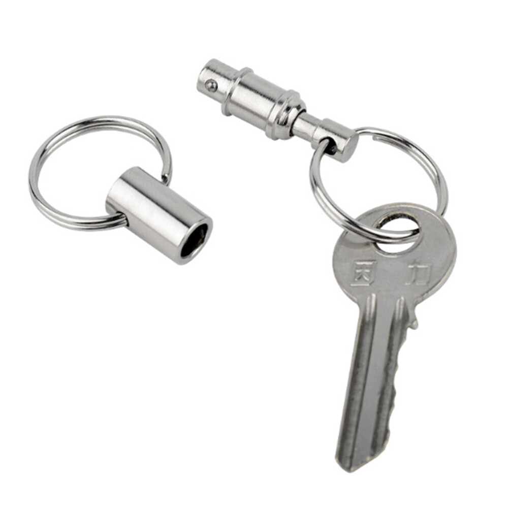5pcs Italy Key Ring Keychain Keychains Quick Connect Key Ring Quick Disconnect