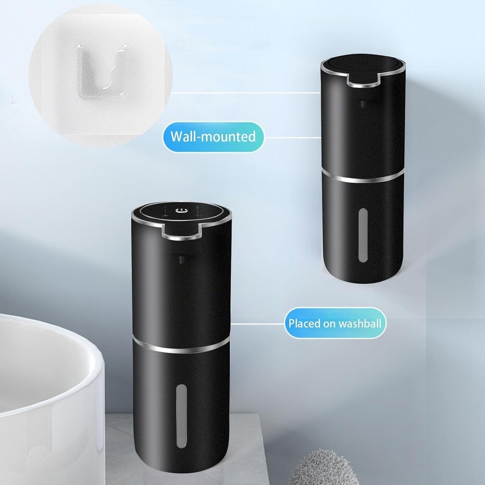 Automatic Touchless Liquid Soap Dispenser 13.5oz USB Rechargeable Electric Pump