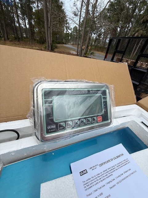 Uline washdown platform scale 100 LBS