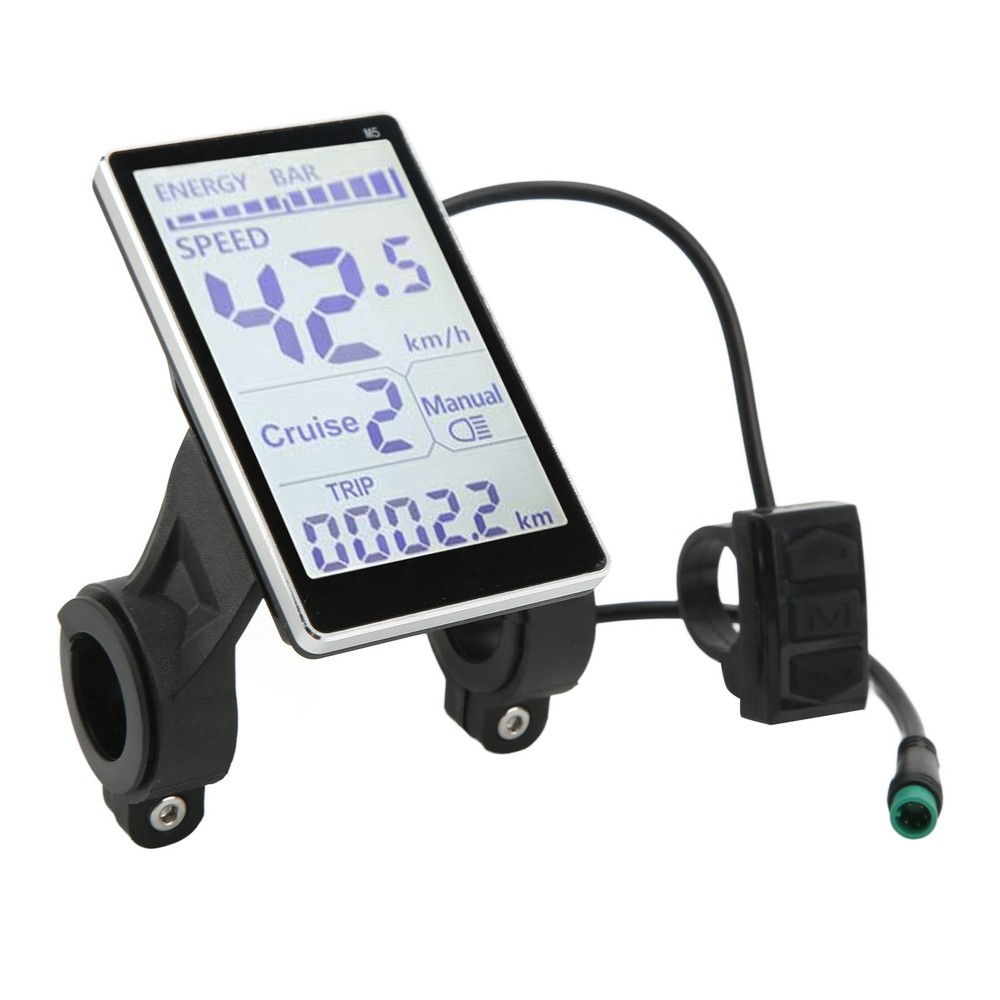 Electric Sccoter LCD Display 24V 36V 48V 60V M5 LCD Panel Screen for E-
