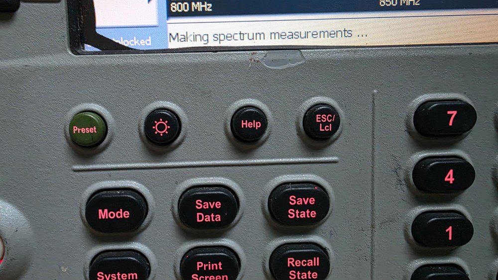 Agilent E7495A Base Station Test Set (Working, does NOT come w/power supply!)