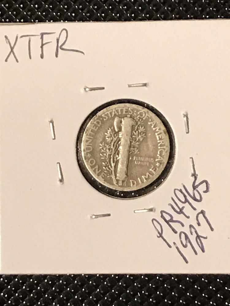 1927 Mercury Dime F