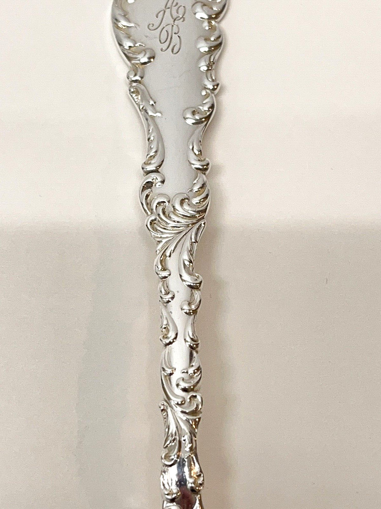 ONE Wallace & Sons Mfg. Co. Sterling Silver Lunch Fork 50 Gr. Waverly Pattern ML