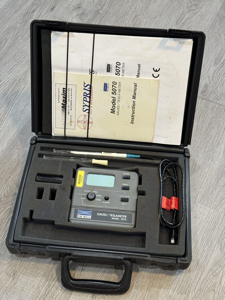 F.W. Bell Gauss Meter Teslameter Model 5070