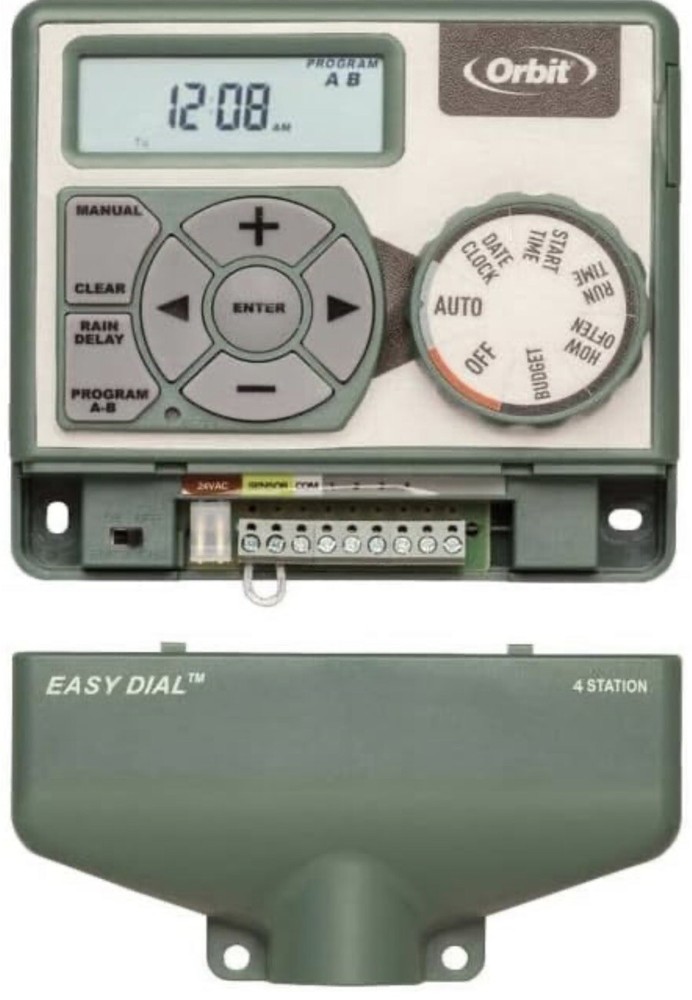 Orbit 57894 Easy-set Logic 4-Station Indoor Sprinkler System Timer