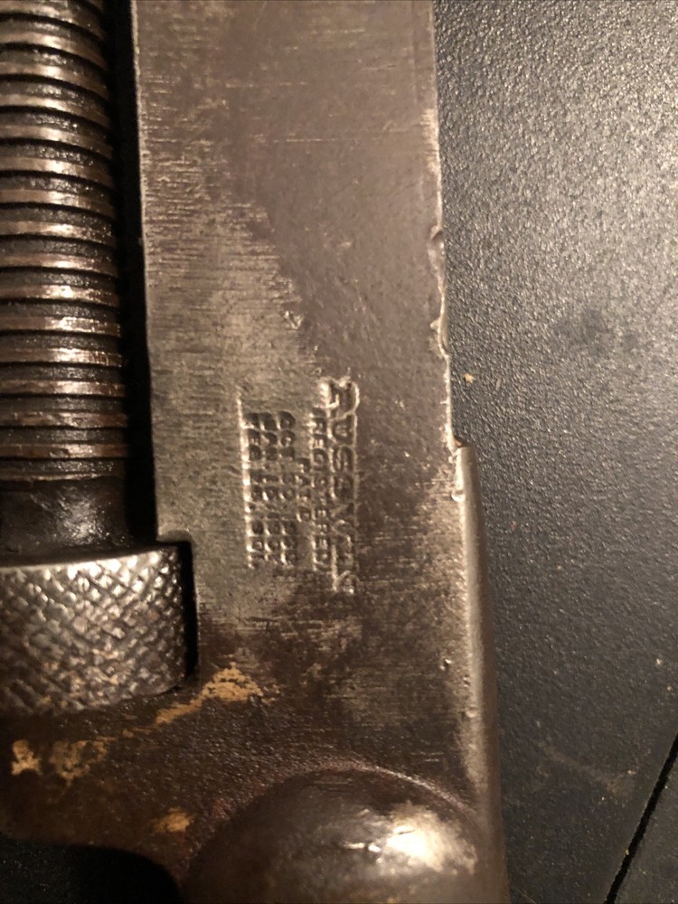 Vintage Russwin Adjustable monkey Pipe Wrench