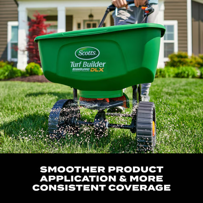 Scotts Turf Builder EdgeGuard DLX Broadcast Spreader