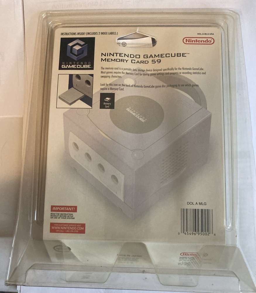 NEW GameCube Memory Card