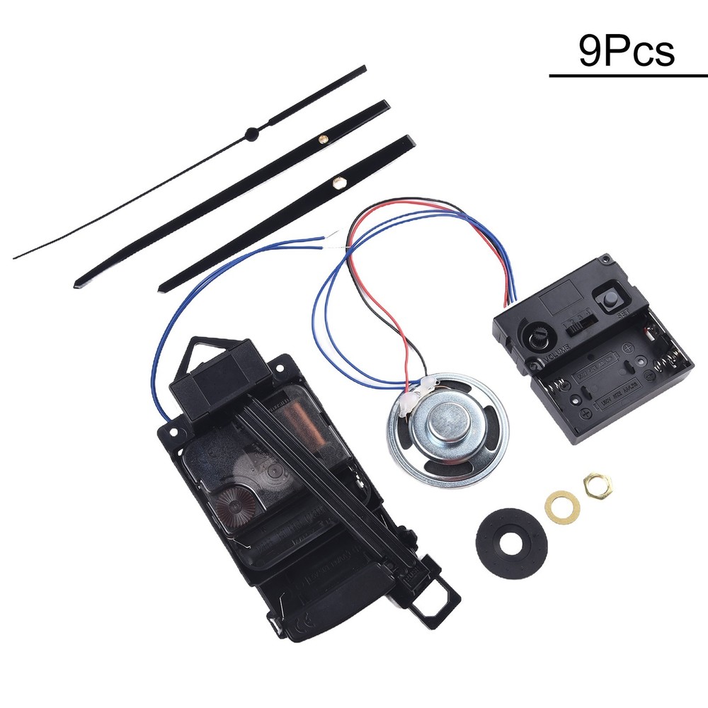 Battery Powered Quartz Pendulum Drive with Musical Chime Functionality