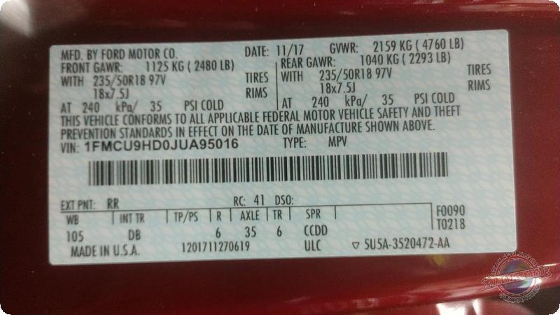 Used A/C Selector Switch fits: 2018 Ford Escape front automatic temperature cont