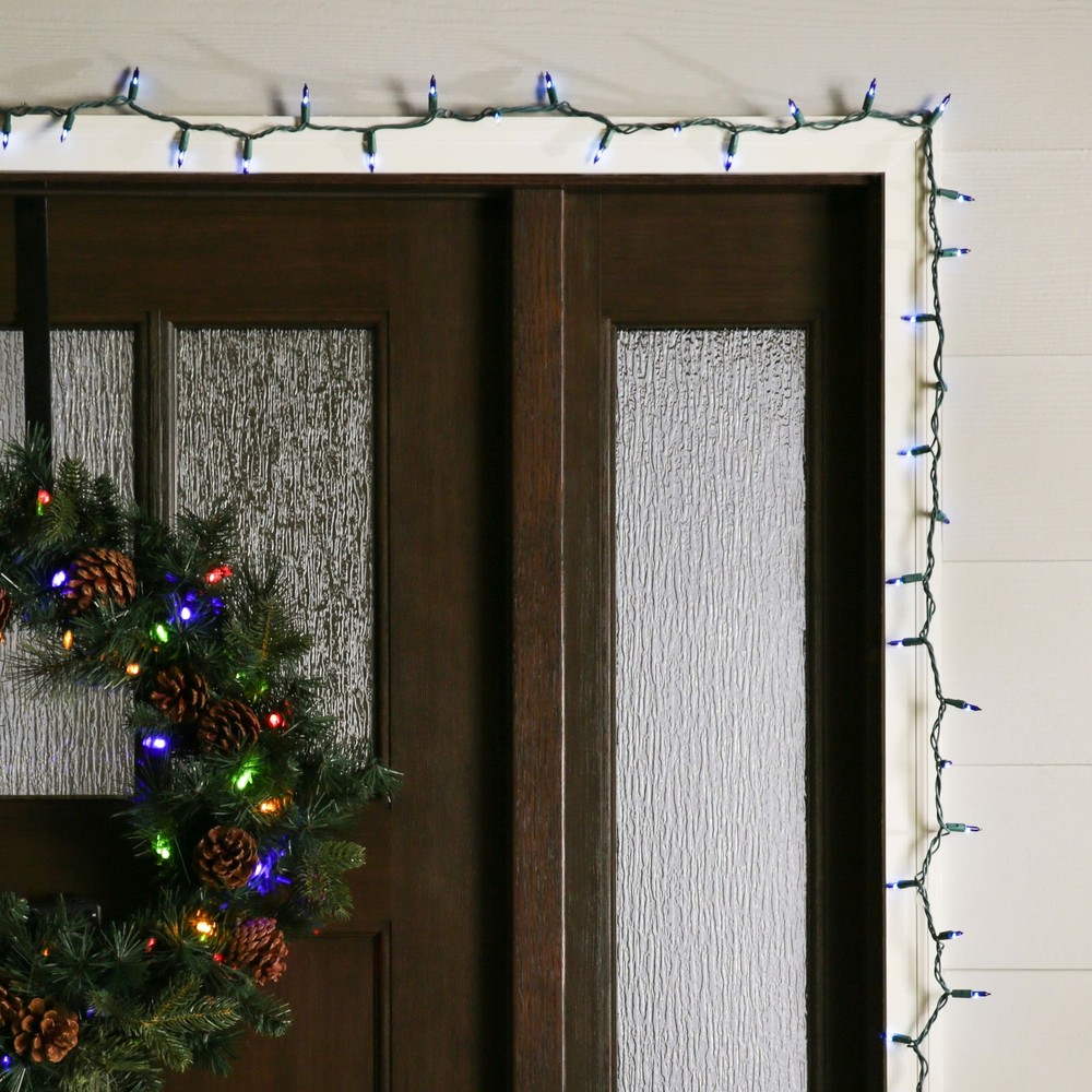 NEW! (4 sets) GE String A Long 100 ct Mini Blue Lights - FREE SHIP!