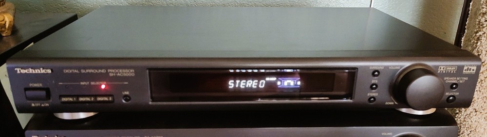 Technics SH-AC500D Digital Surround Processor Dolby - TESTED, No Remote