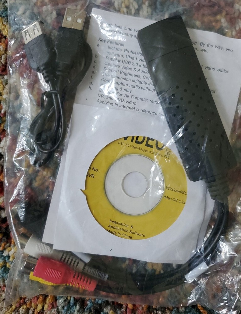 Wireless Camera Receiver USB 2.0 DVR