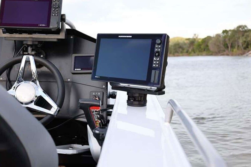 RAILBLAZA Rotating Platform Universal Fish Finder Mount