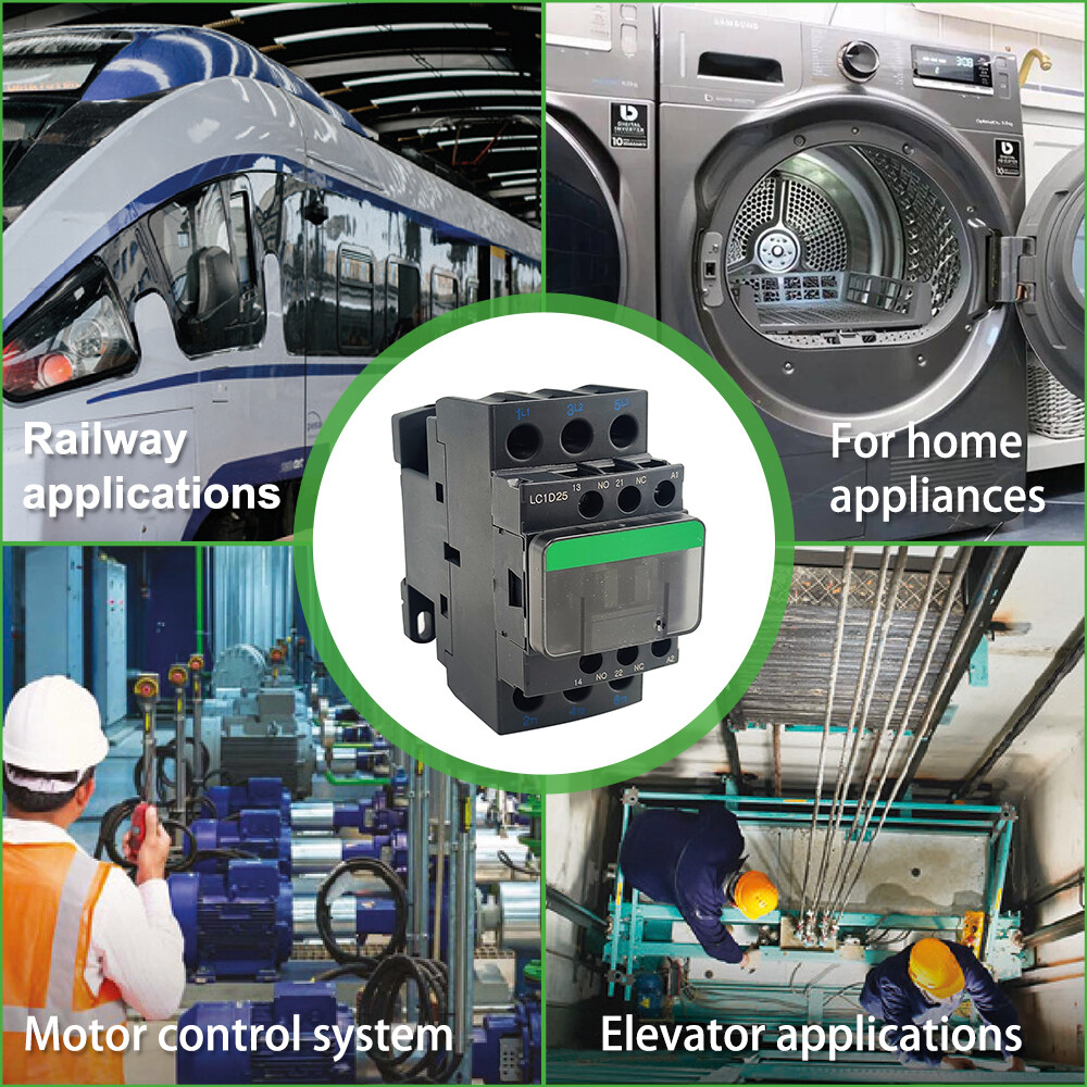 NEW TeSys Deca LC1D25G7 AC 25A replace Schneider LC1D25G7 3P Contactor 120V coil