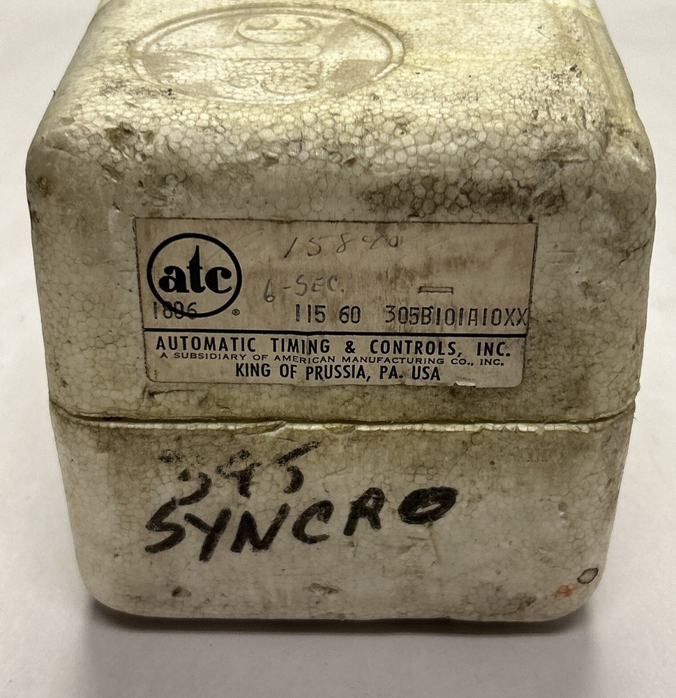 ATC,305B101A10XX,ELECTRONIC TIMER NOS