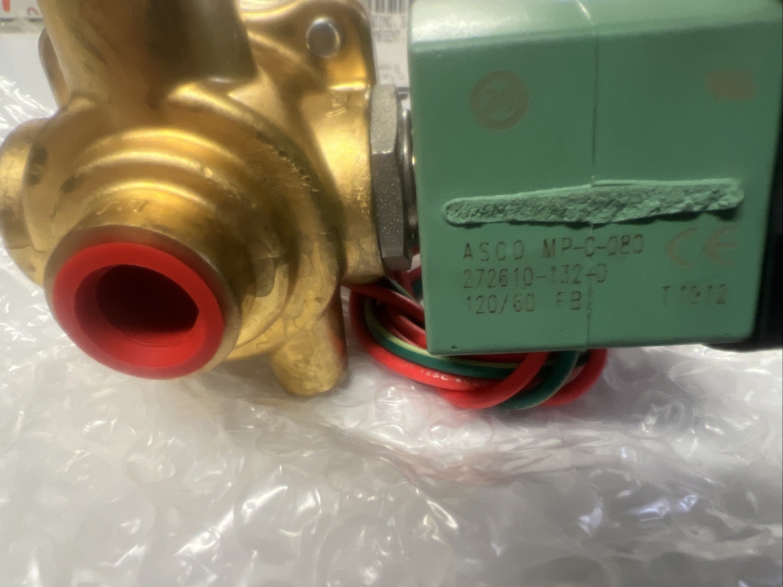 ASCO RED HAT 8342G003P Solenoid Valve: 3/8" NEW