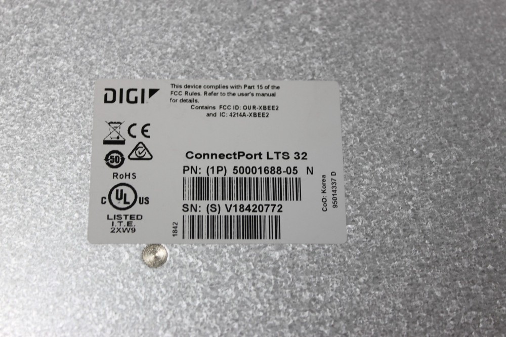 Digi ConnectPort Model LTS32 Console Server Terminal