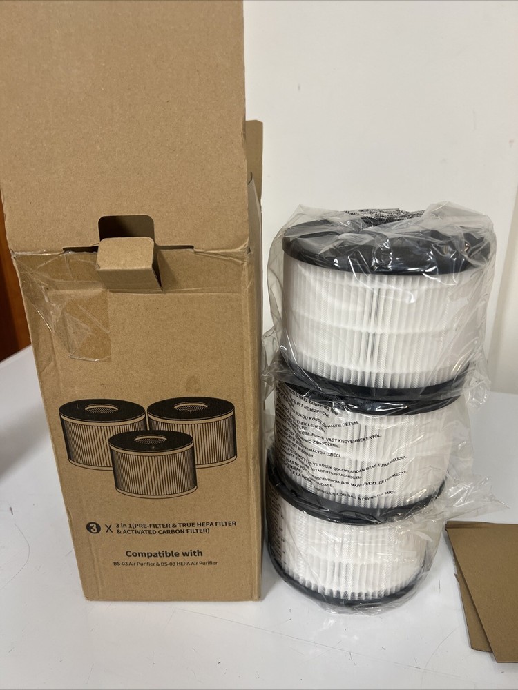 BS-03 HEPA Air Filter (3 Pack)!