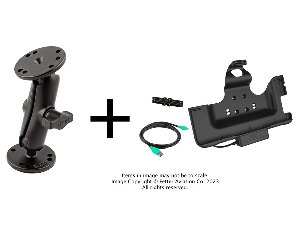 RAM Powered Drill-Down Mount for Samsung Tab Active4 Pro, Tab Active Pro