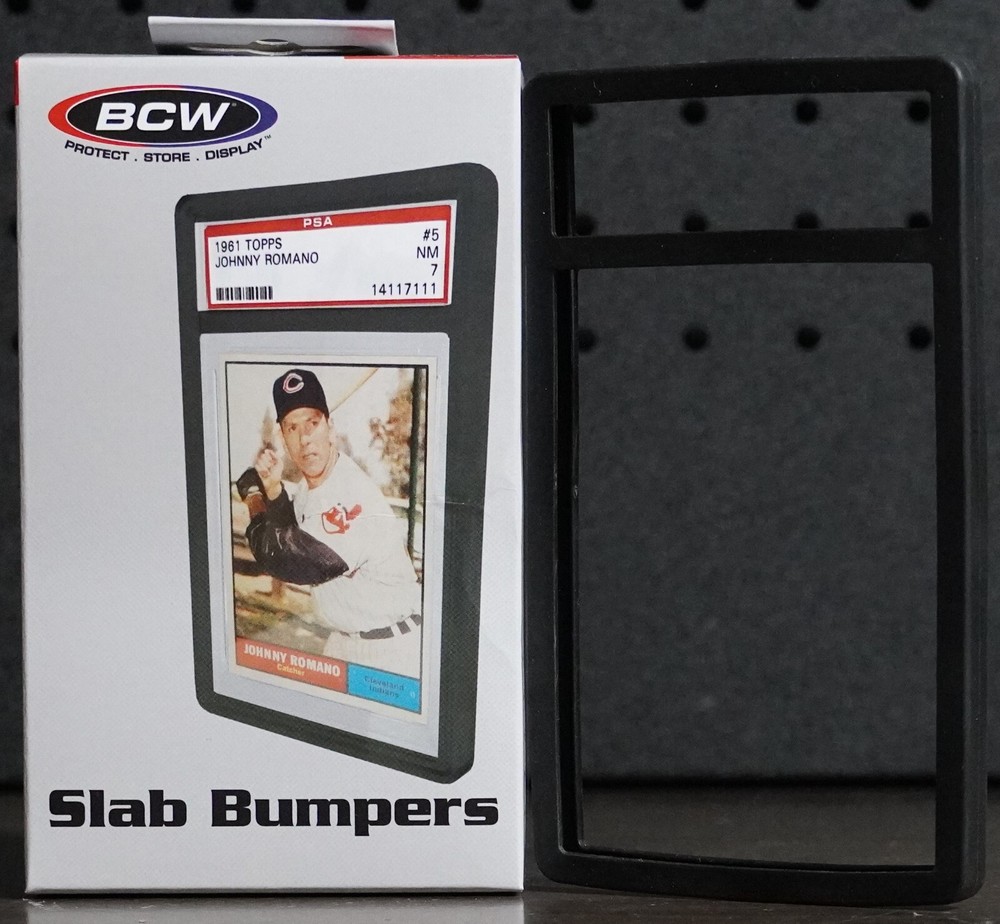 BCW Slab Bumpers (Black) 6 Count Box NEW