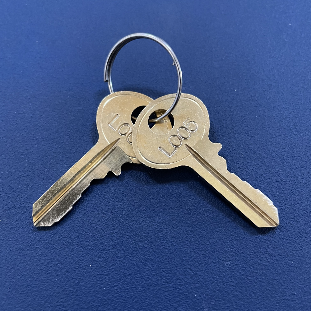 (2) or (3) Hon Filing Cabinet Replacement Keys Cut Key Code L001 - L010