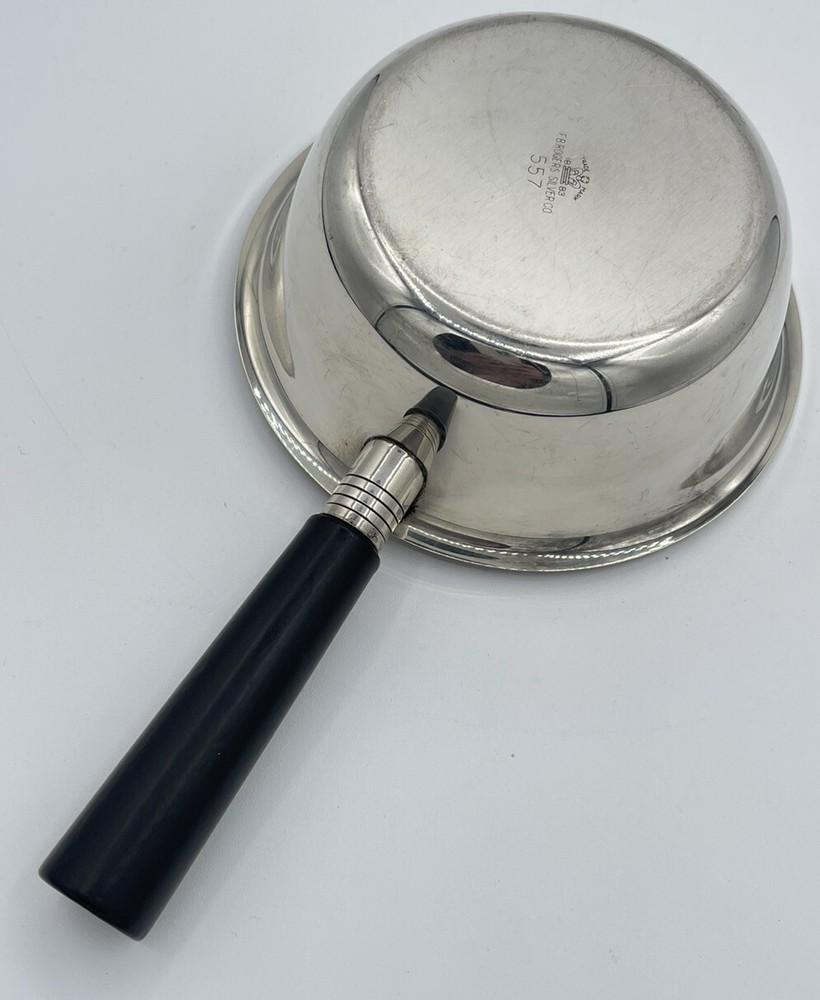 VINTAGE FB Rogers Silver Co Silverplate Warming Dish TOP SHAPE model 557