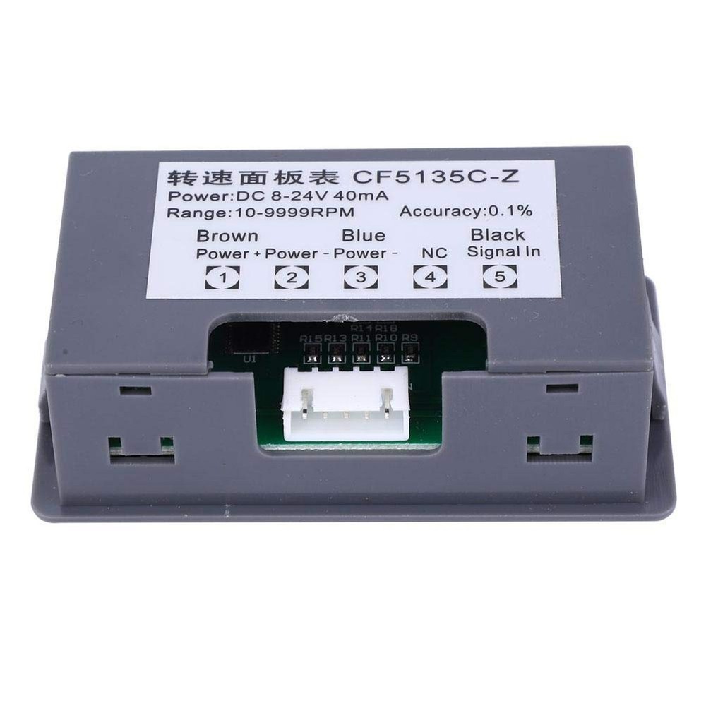 Digital LED Tachometer RPM Speed Meter with Inductive Proximity Switch Sensor...