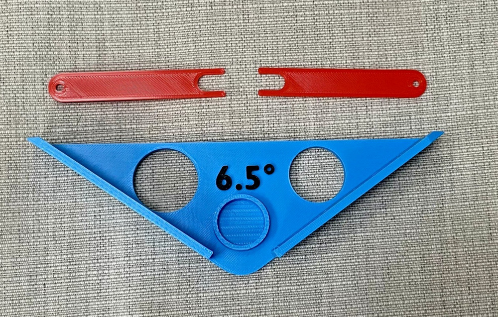 Pinball Flipper Alignment and Leveling Tool - FLIPPER ALIGN PRO 6.5°