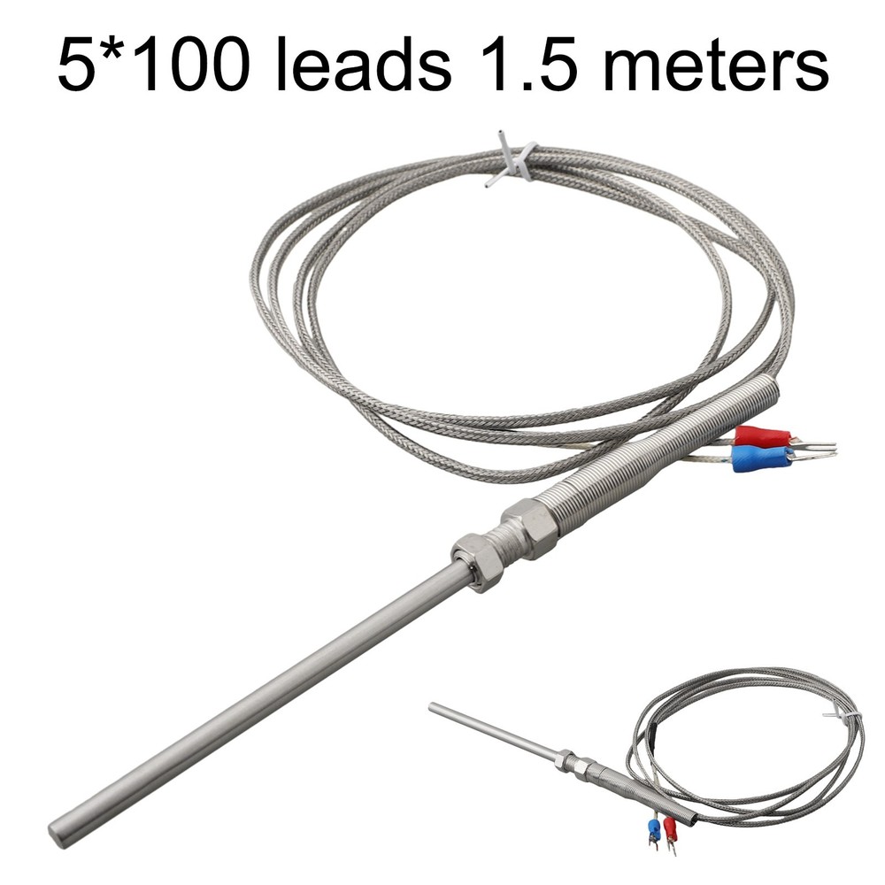 High Temperature Ktype Thermocouple 50mm Probe Sensor Reliable Performance