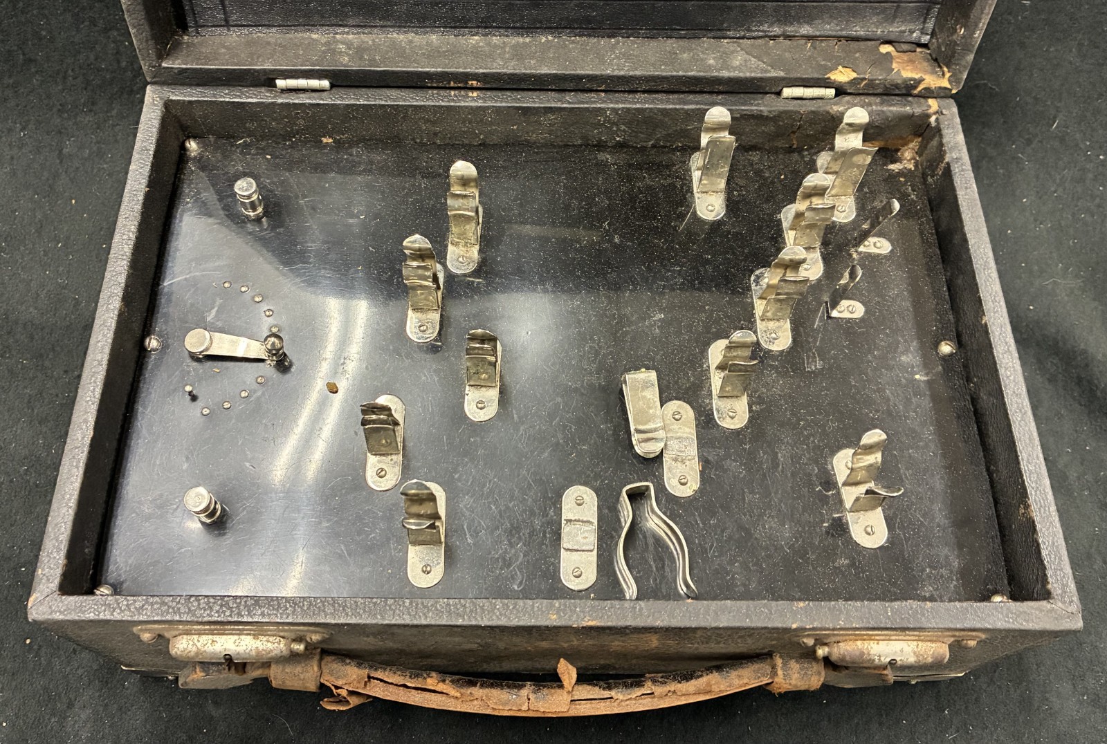 c.1915 Antique Electro Surgical Instrument Co. Set w/ Case