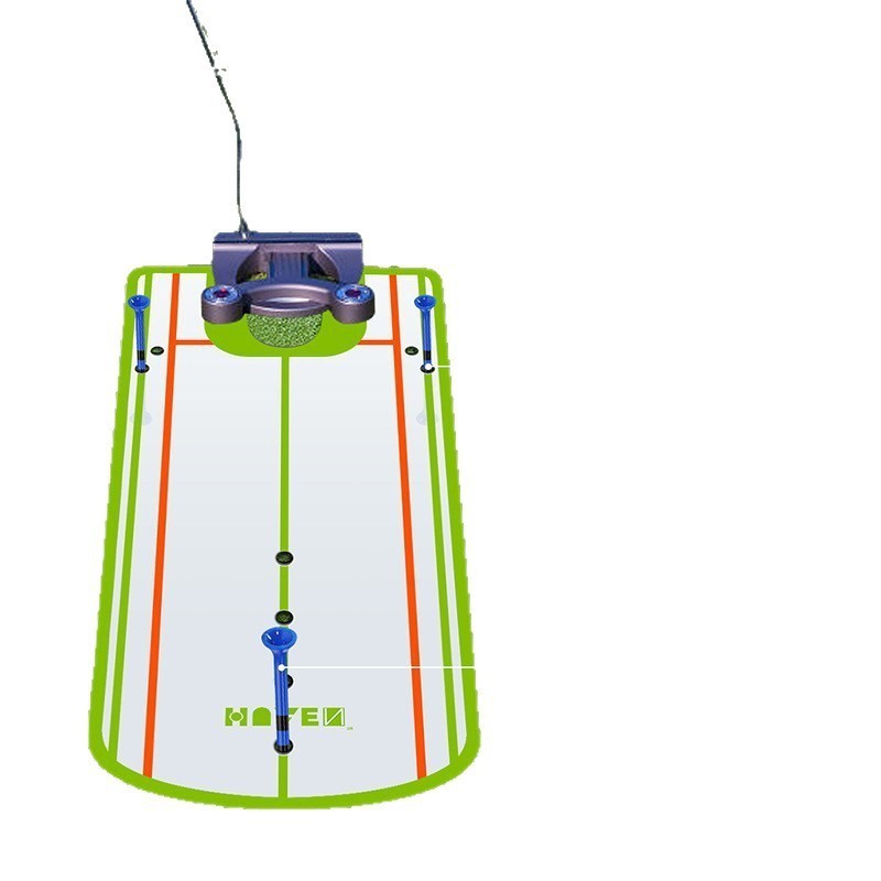 Golf putting home practice mirror home posture corrector