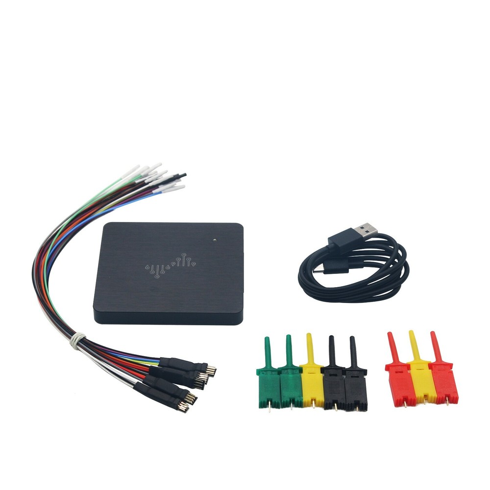 DSLogic USB Logic Analyzer 16G Depth 16CH 100M Bandwidth Sampling Rate