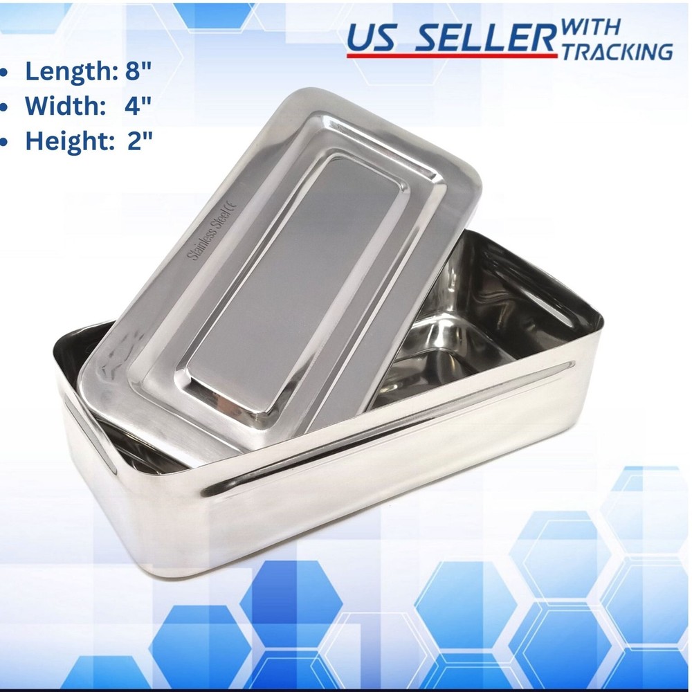 Dental Surgical Instruments Empty Sterilization Box for Surgical Implant Tools