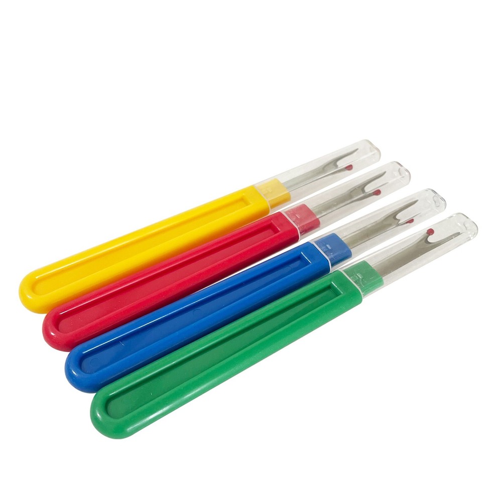 4pcs Handle Seam Rippers Thread Remover Tool Clothes Stitching Thread Unpicker