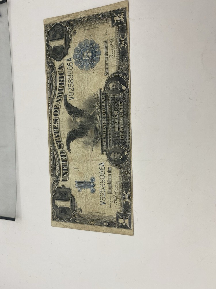 1899 $1 "Black Eagle" Large Size Silver Certificate -1$ Condition US