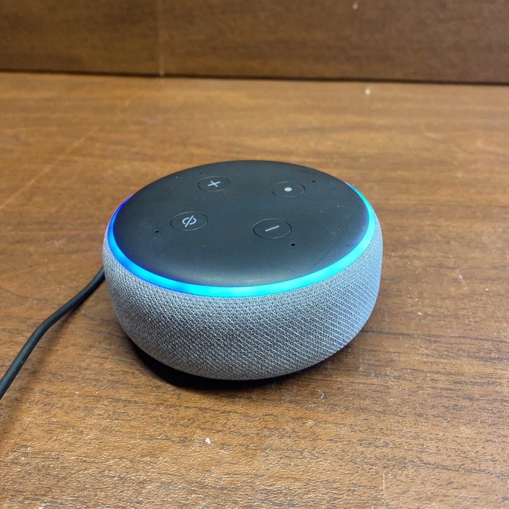 Amazon Echo Dot 3rd Gen Smart Speaker - Heather Gray (D9N29T)